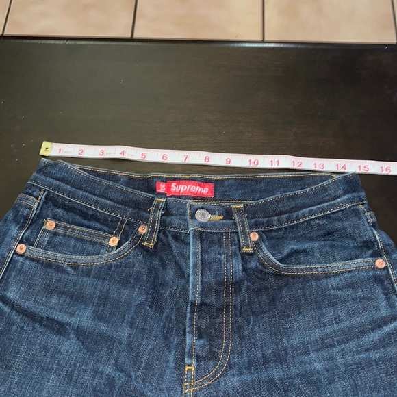 Supreme men’s button fly jeans / 30 slim - Picture 15 of 16